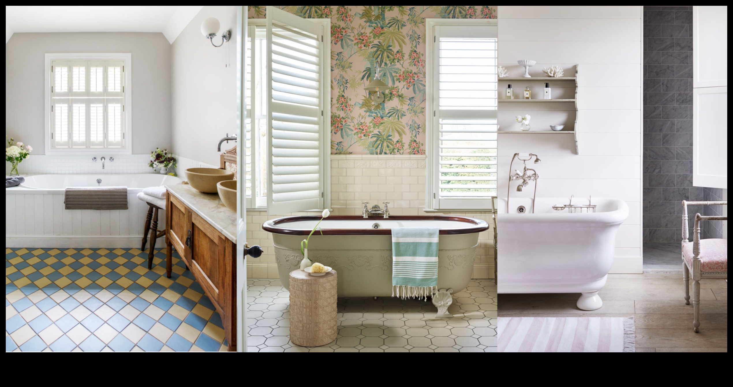 איך אני מקשט חדר רחצה בהשראת וינטג' עם נגיעות שאבי שיק?