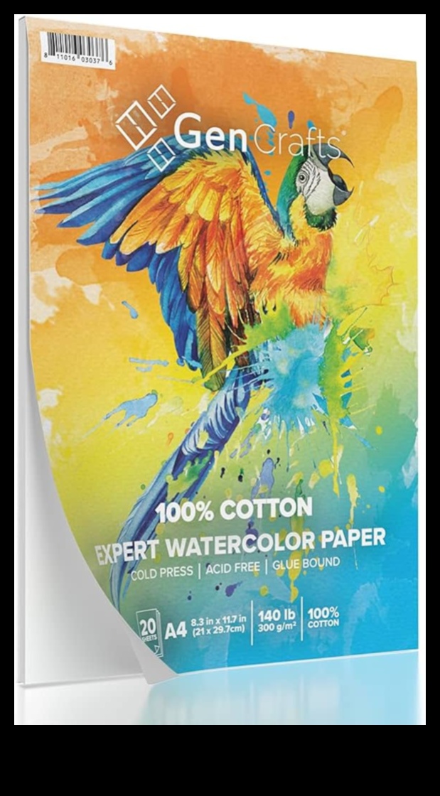 נייר בצבעי מים מייצר מוצא יצירתי לכל ה-5 יצירה עם נייר בצבעי מים: יצירת אפקטים מצוירים ויפים