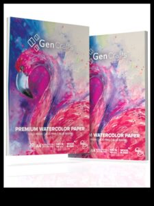 יצירה עם נייר בצבעי מים: יצירת אפקטים מצוירים ויפים