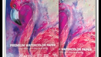 יצירה עם נייר בצבעי מים: יצירת אפקטים מצוירים ויפים