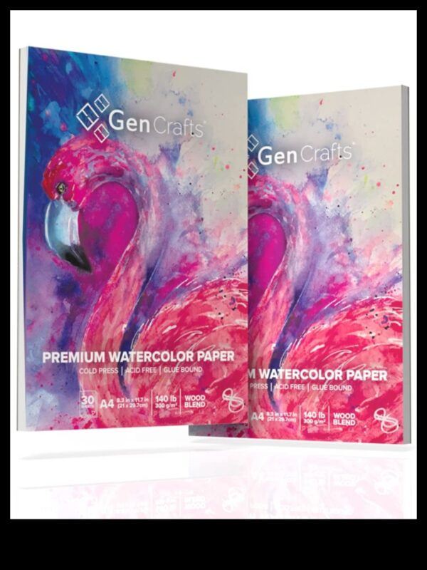 יצירה עם נייר בצבעי מים: יצירת אפקטים מצוירים ויפים